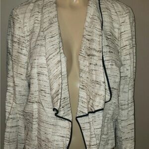 J. Crew Collection Size 10 Silk Draped Cropped Jacket
